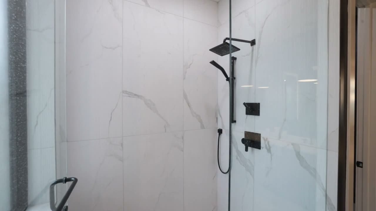 Ensuite detail in a completed Carnaby home